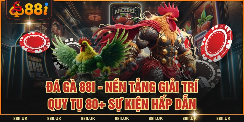 Đá Gà 88I - Nền Tảng Giải Trí Quy Tụ 80+ Sự Kiện Hấp Dẫn
