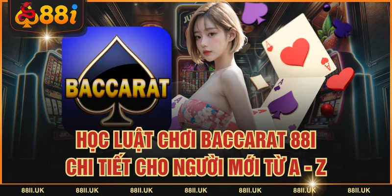 Học Luật Chơi Baccarat 88I Chi Tiết Cho Người Mới Từ A - Z