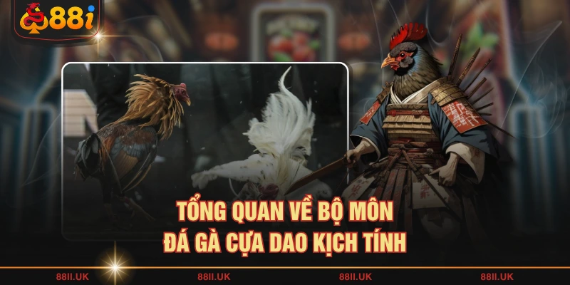 Tổng quan về bộ môn đá gà cựa dao kịch tính